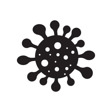 Public domain image of corona virus